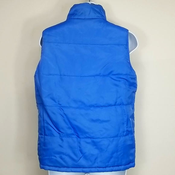 Girls 12/14 New Balance Reversable Blue vest - Picture 6 of 10